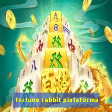 fortune rabbit plataforma